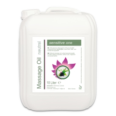 sensitive one Massageöl, neutrales Basisöl (3x 10 Liter)